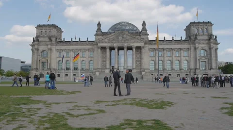 Reichstag building 스톡 동영상 58606928