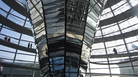 Reichstag dome Stock Footage 49152621