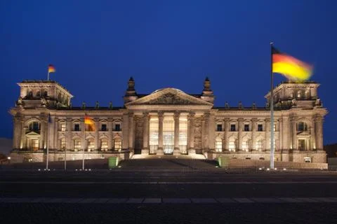 The Reichstag Foto stock