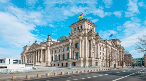 The reichstag 스톡 사진