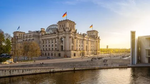 The reichstag 스톡 사진