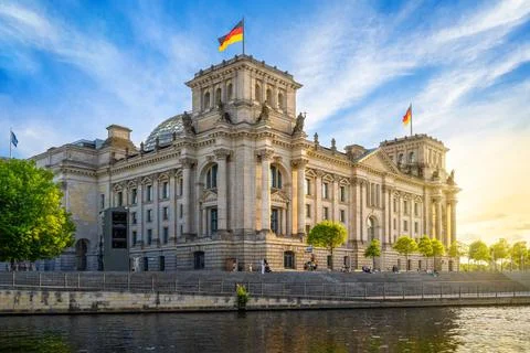 The reichstag 스톡 사진
