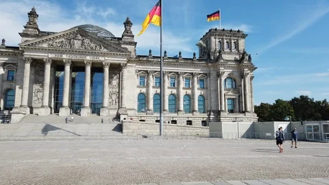 Reichstag_Sopabubbles Video stock 117966990