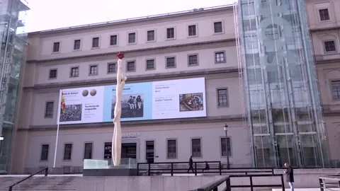 Reina Sofia Museum in Madrid opens exhibition on Pedro G. Romero, Madrid, ES - 0 動画素材 204069649