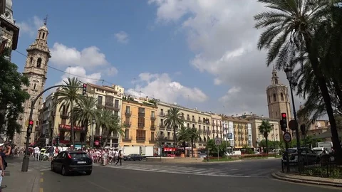 Reina Square Stock Footage 83422681