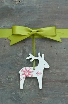 Reindeer and loop Stock Photos