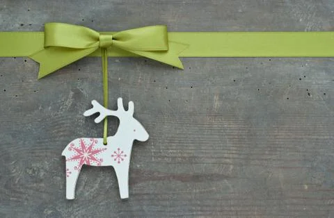 Reindeer and loop Stock Photos