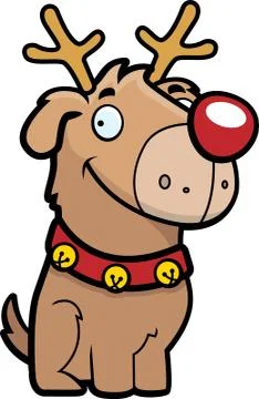 Reindeer Dog Stock Illustration