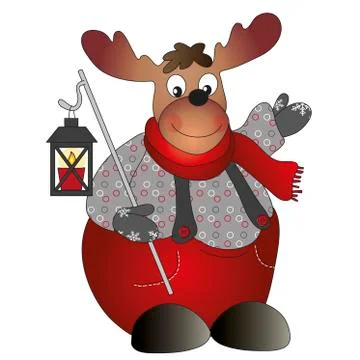 Reindeer Stock Illustration