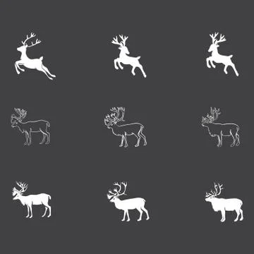 Reindeer Stock Illustration