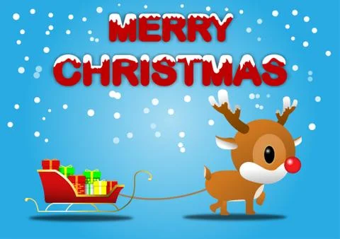 Reindeer Stock-Illustration