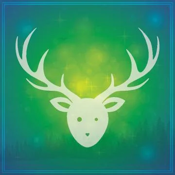 Reindeer Illustrazione stock