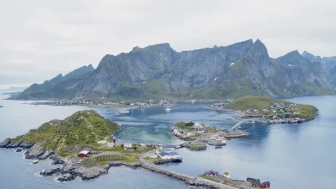 Reine, Lofoten Stock Footage 88865260