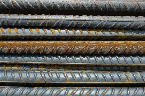 Reinforcement bars Stock Photos