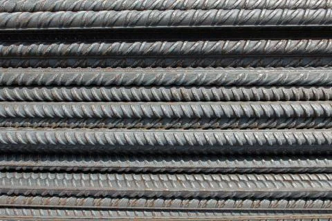 Reinforcement bars Stock Photos