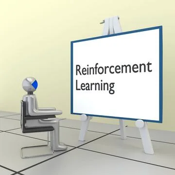 Reinforcement Learning concept 写真素材