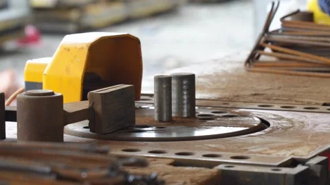 Reinforcement Preparation Stock Footage 253301220