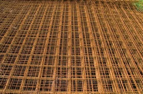 Reinforcing wire Stock Photos