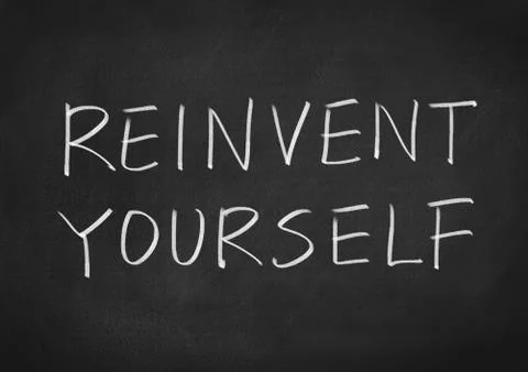 Reinvent yourself Stock Illustration