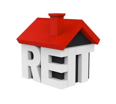 REIT House Icon Stock Illustration