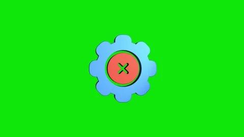 Reject 3D rendering rotating gear mechanism wheel for teamwork success and .. Vidéo 313465746