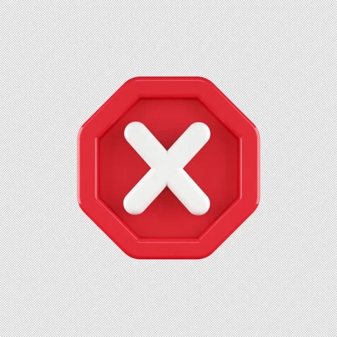 Rejected Badge Video stock 340195643