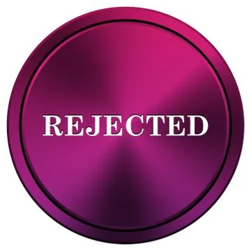 Rejected icon Stock Illustration