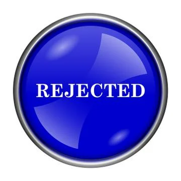 Rejected icon Stock Illustration