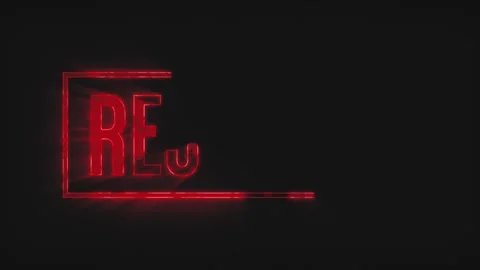 Rejected Label Reveal Background Video stock 285730746