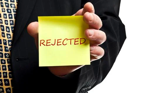 Rejected notice Photos