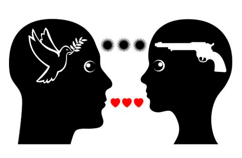 Rejected Peace Offer Illustrazione stock