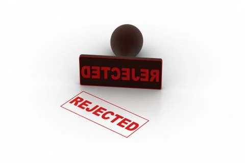Rejected seal Free Stock Illustration