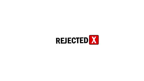 Rejected text animation with red cross icon on white background Stock Footage 340636393