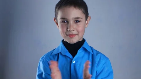 Rejecting, Young Man Gesture of No by Waving Finger. Black Background Stock Footage 71477956