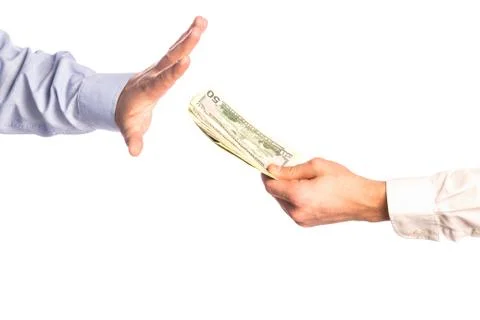 Rejection bribe Stock Photos