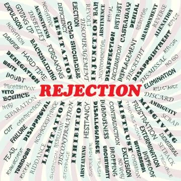 Rejection Stock Illustration