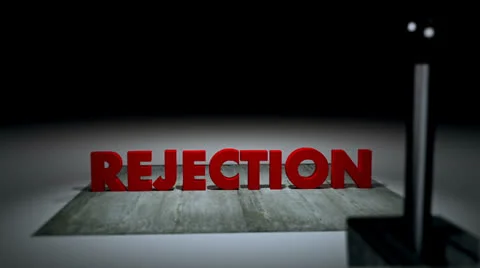 Rejection sign Stock Footage 23135863