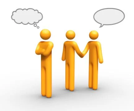 Relationship difficulties Illustrazione stock