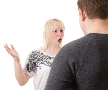 Relationship difficulties Stock Photos