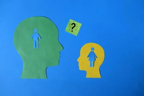 Relationship Questions and Communication Problems Stock Photos