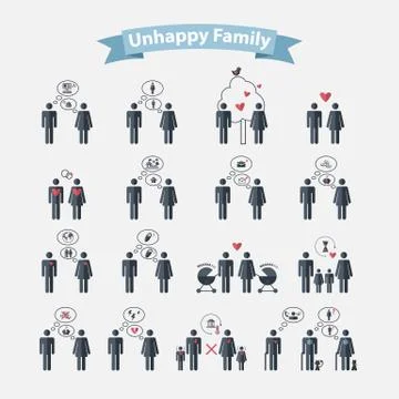 Relationships concept Stock Illustration