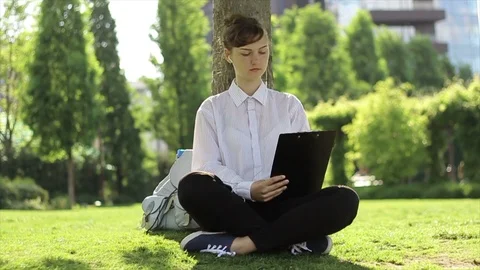 Relax after work. Stock-Footage 89633752