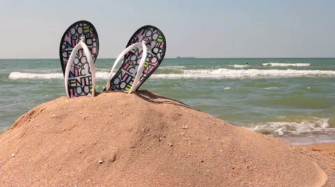 Relax on the beach Stock Footage 47840402