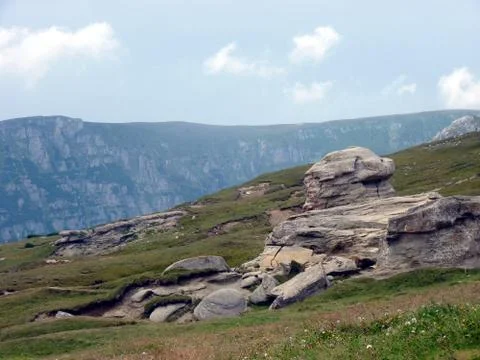Relax in Bucegi Mountain Foto stock