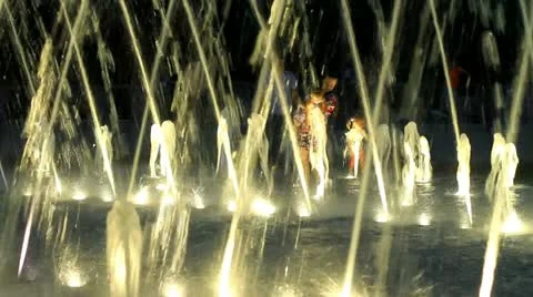 Relax by the fountain 스톡 동영상 11357816