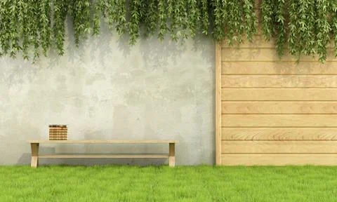 Relax in the garden Illustrazione stock