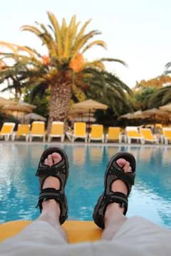 Relax in Greece Stock Photos