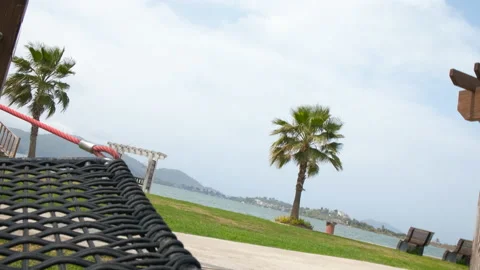 Relax in a hammock. Stock Footage 231644348