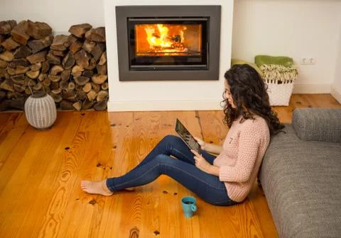 Relax at home Stock Photos
