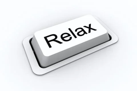Relax Key Stock Illustration
